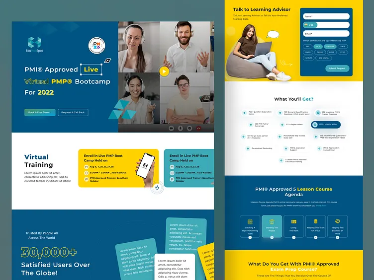 Landing Page Design & Optimization